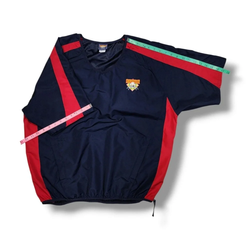 Cooperstown Dreams Park Pullover Windbreaker Warm Up Jacket Top‎ Baseball Large